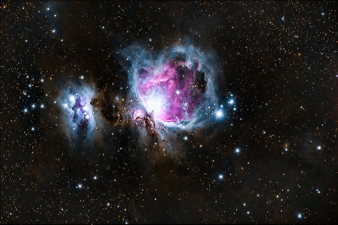 The Orion Nebula William Brown, Coarsegold, California, US, 4 February 2019 Equipment: Nikon D7500 DSLR camera, Explore Scientific ED80 triplet apo refractor.