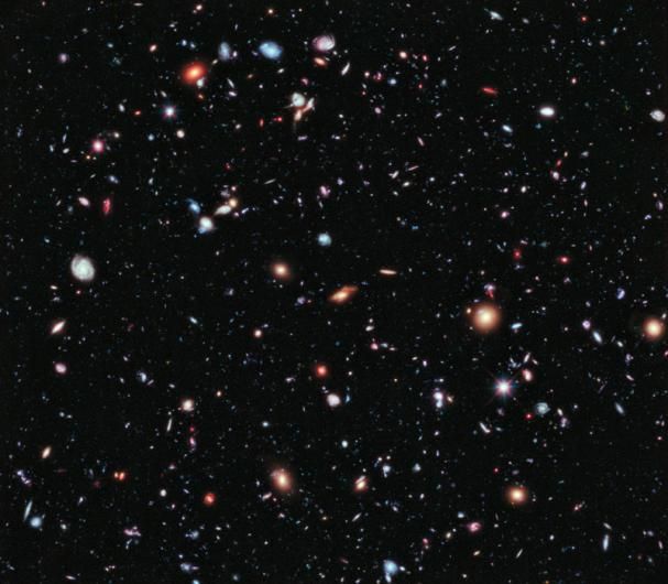 Los astrónomos volvieron a visitar el campo ultraprofundo del Hubble y encontraron galaxias activas distantes