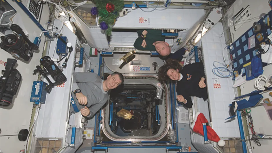 ISS-26_Christmas_morning