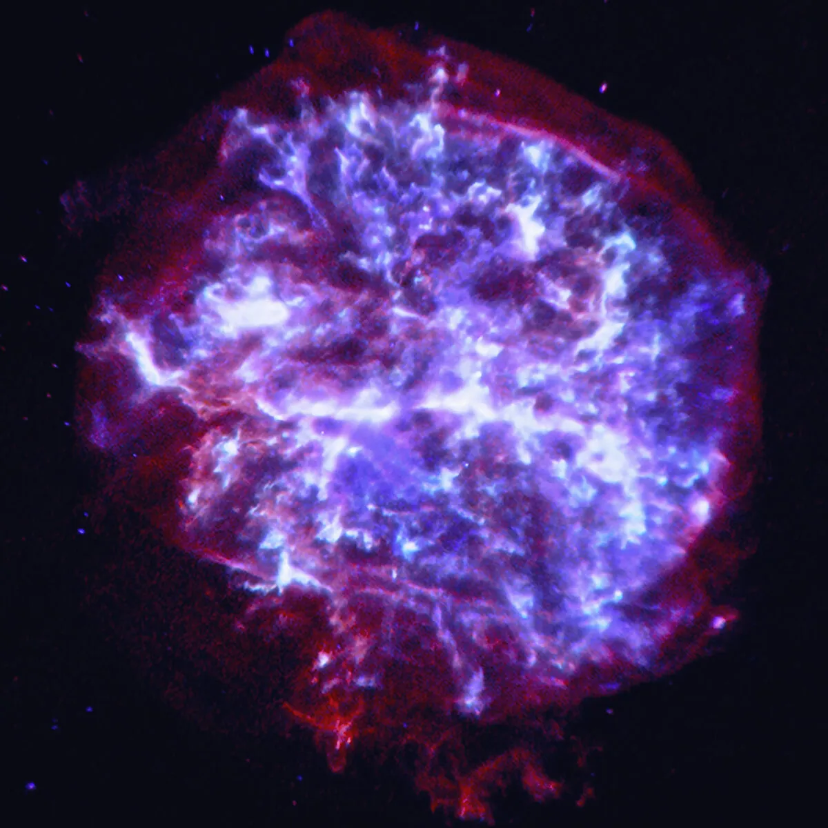 G292.0 1.8 When stars explode as a supernova, they leave behind objects known as supernova remnants. Credit: NASA/CXC/University of Texas/J. Bhalerao et al.