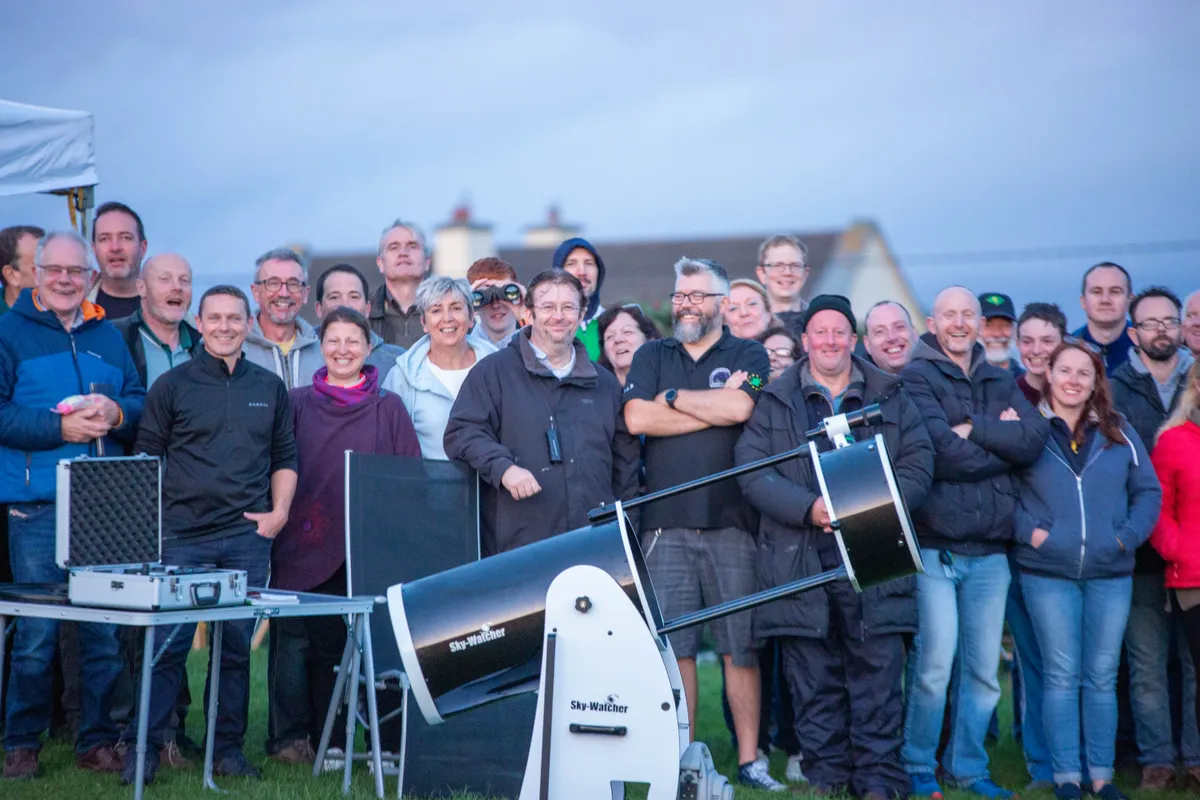 Some of the astronomers who attended Skellig Star Party 2019. Credit: Roy Stewart