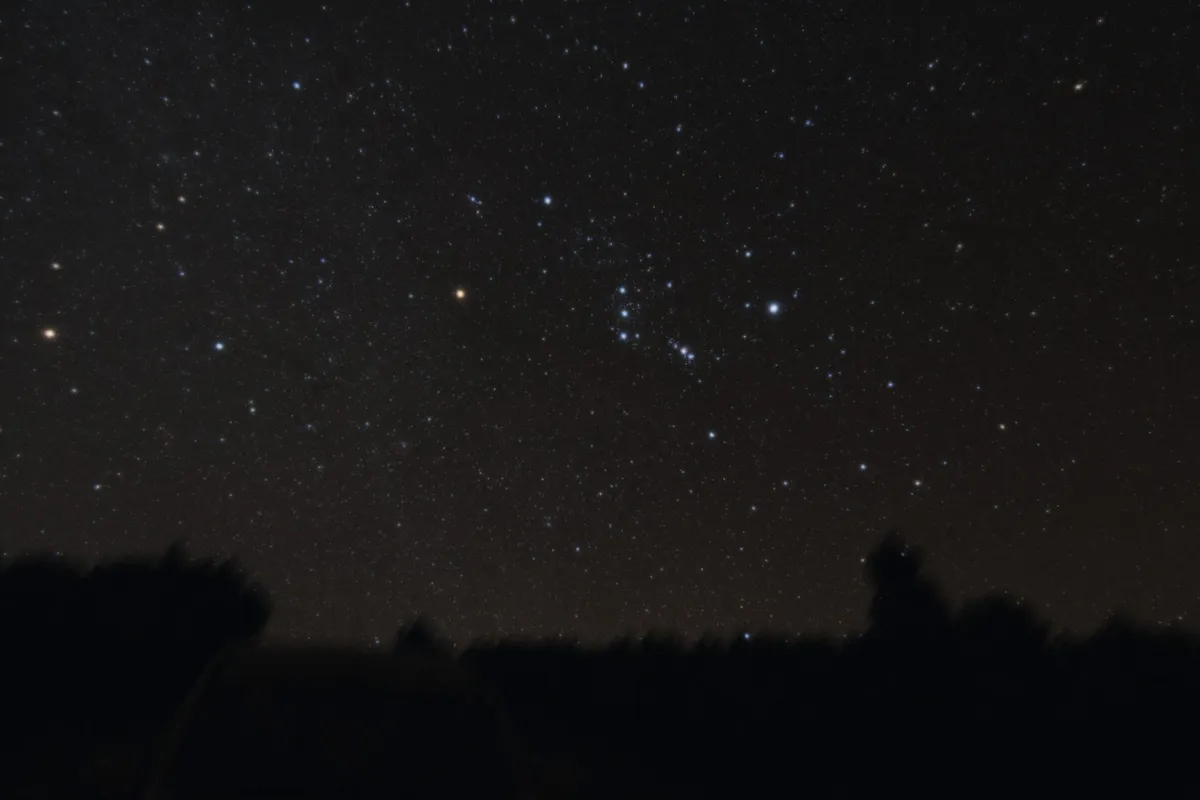 Autumn sees the return of Orion to the night sky. Credit: Bernhard Hubl / CCDGuide.com