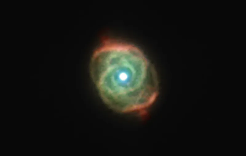 The Cat's Eye Nebula. A night-sky companion for the Witch Head? Credit: Michael Breite, Stefan Heutz, Wolfgang Ries / CCDGuide.com