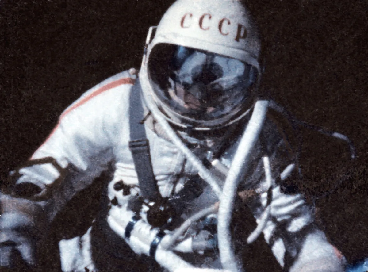 Alexei Leonov pictured during the Voskhod 2 mission that saw him become the first person to perform a spacewalk. Credit: Getty Images / SVF2 / Contributor