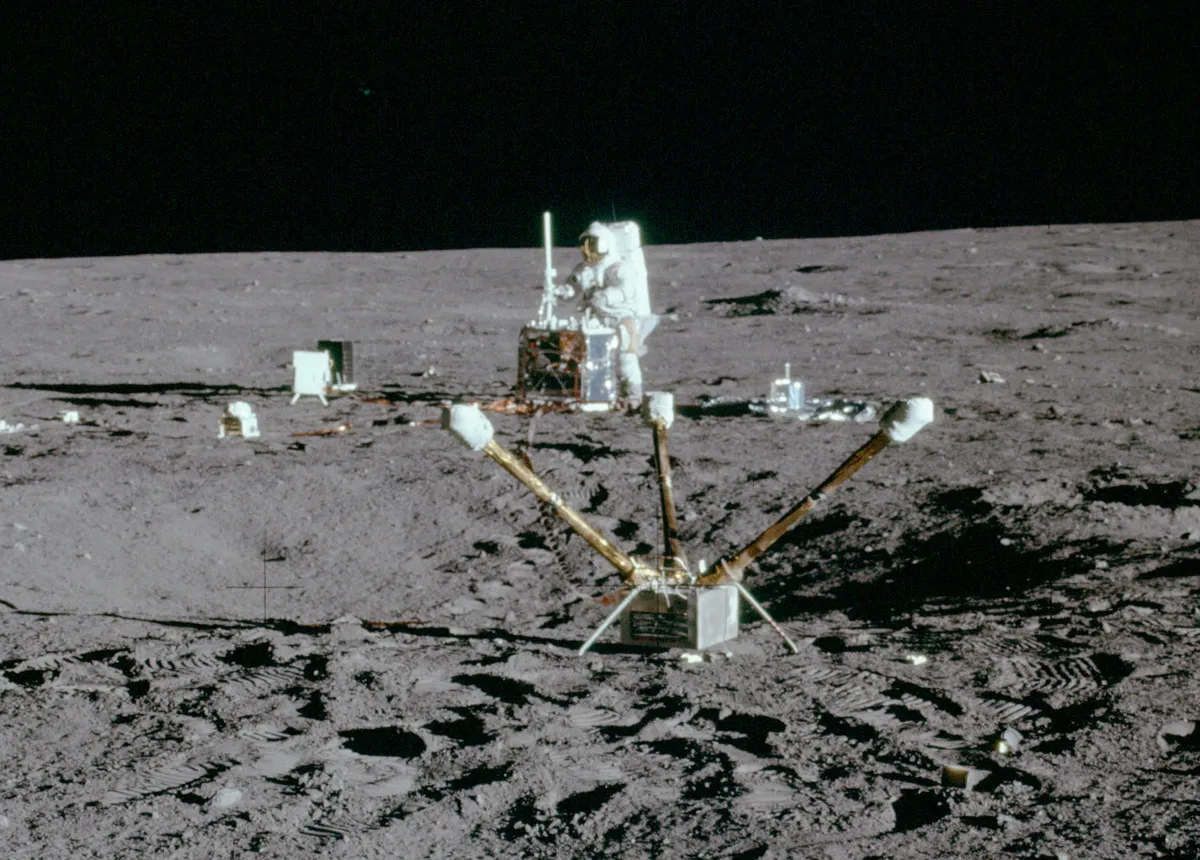 How do we ensure preservation of items left on the Moon during the Apollo missions? Credit: NASA