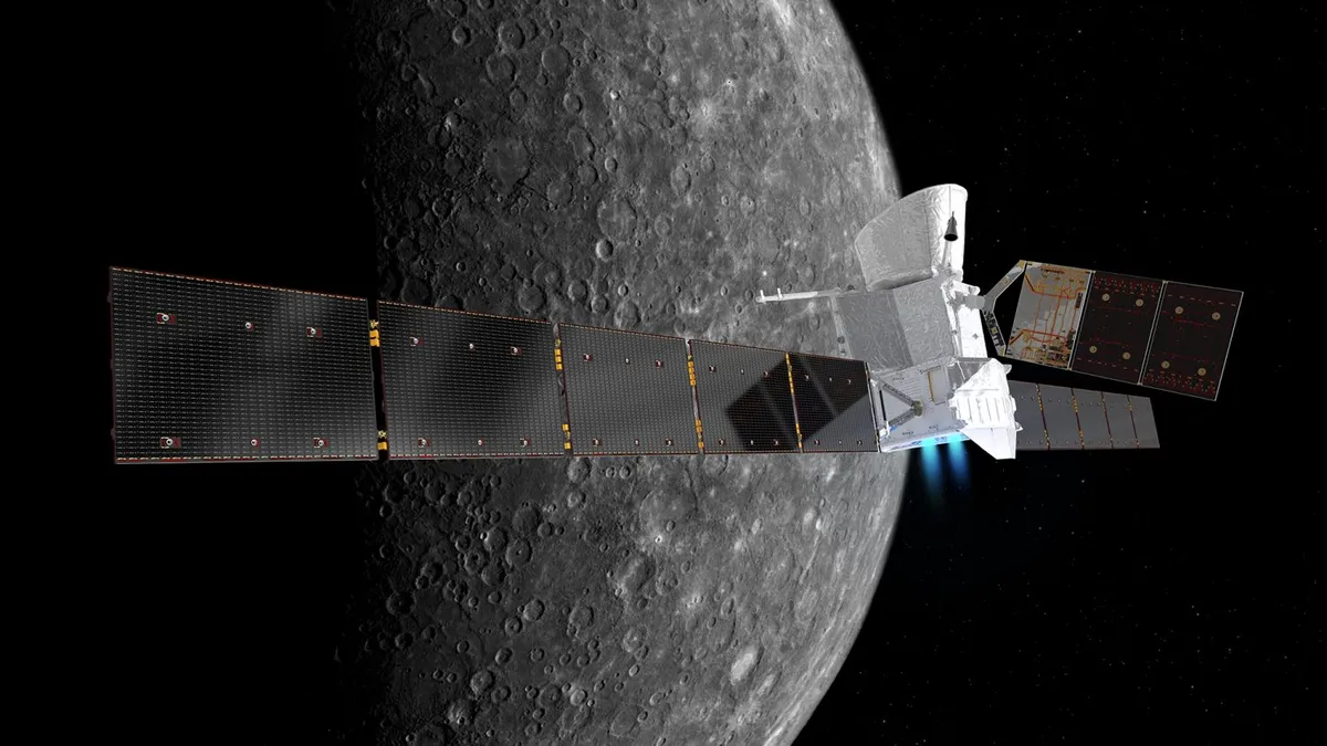 Bepi Columbo is a joint mission between the European and Japanese Space Agency to investigate Mercury.