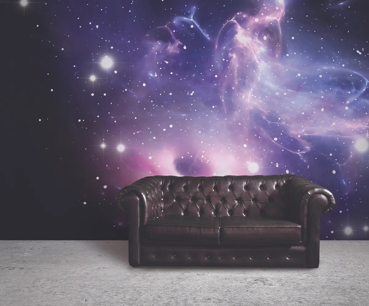 Space Murals Wallpaper - Bright Galaxy