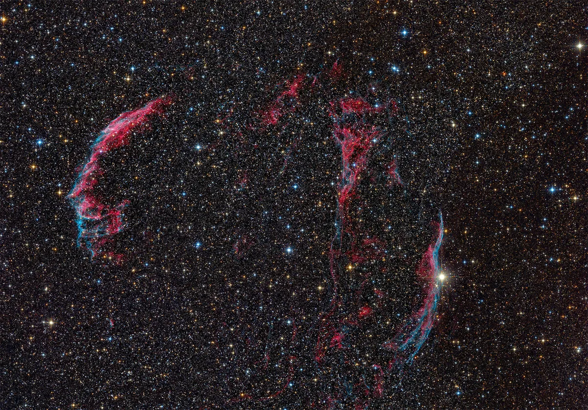 The Veil Nebula, Thomas Henne / CCDGuide.com