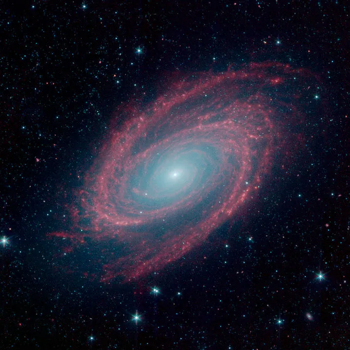 M81 Spitzer Space Telescope, 27 August 2019 Credit: NASA/JPL-Caltech