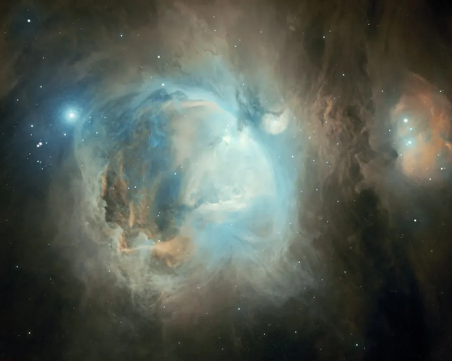 The Orion Nebula, Chris Grimmer, Norfolk, February 2019 Equipment: Starlight Xpress H694 mono camera, William Optics GT81 apo refractor with MoonLite focuser, iOptron CEM60 mount