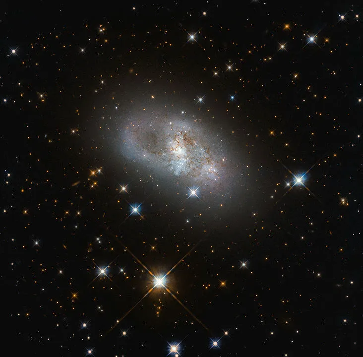 Galaxy IC 4653 Hubble Space Telescope, 21 October 2019ß CREDIT: ESA/Hubble & NASA, D. Rosario (CEA, Durham University)