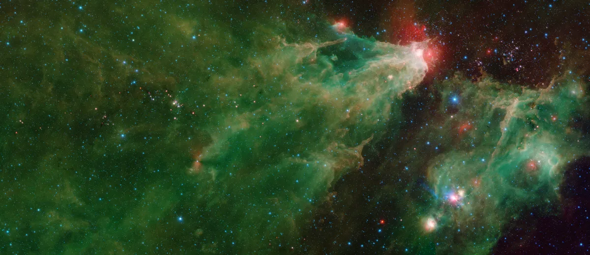 The Cave Nebula NASA Spitzer Space Telescope, Infrared Array Camera (IRAC) and the Multiband Imaging Photometer (MIPS), 30 May 2019