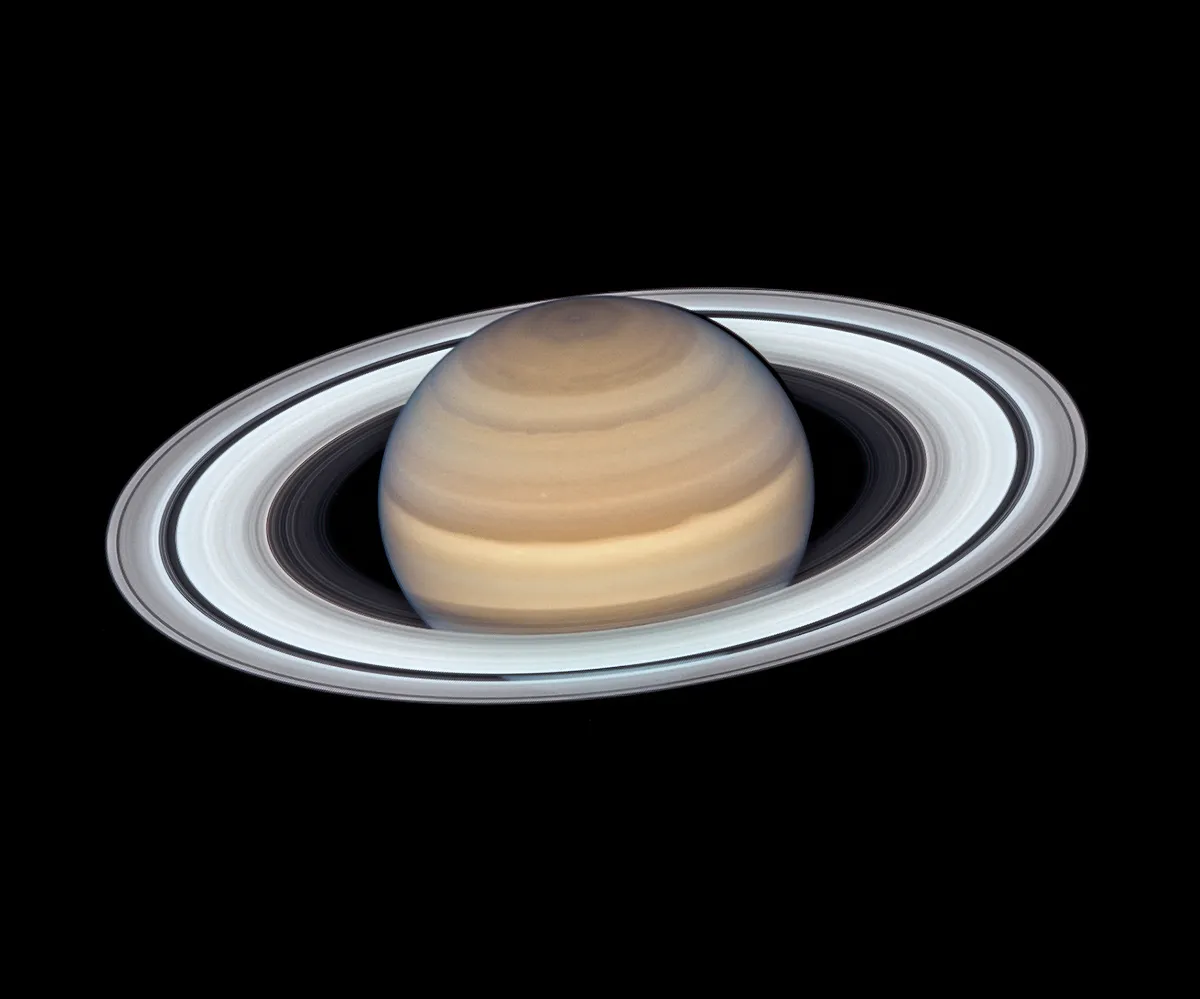 Saturn Hubble Space Telescope, 20 June 2019