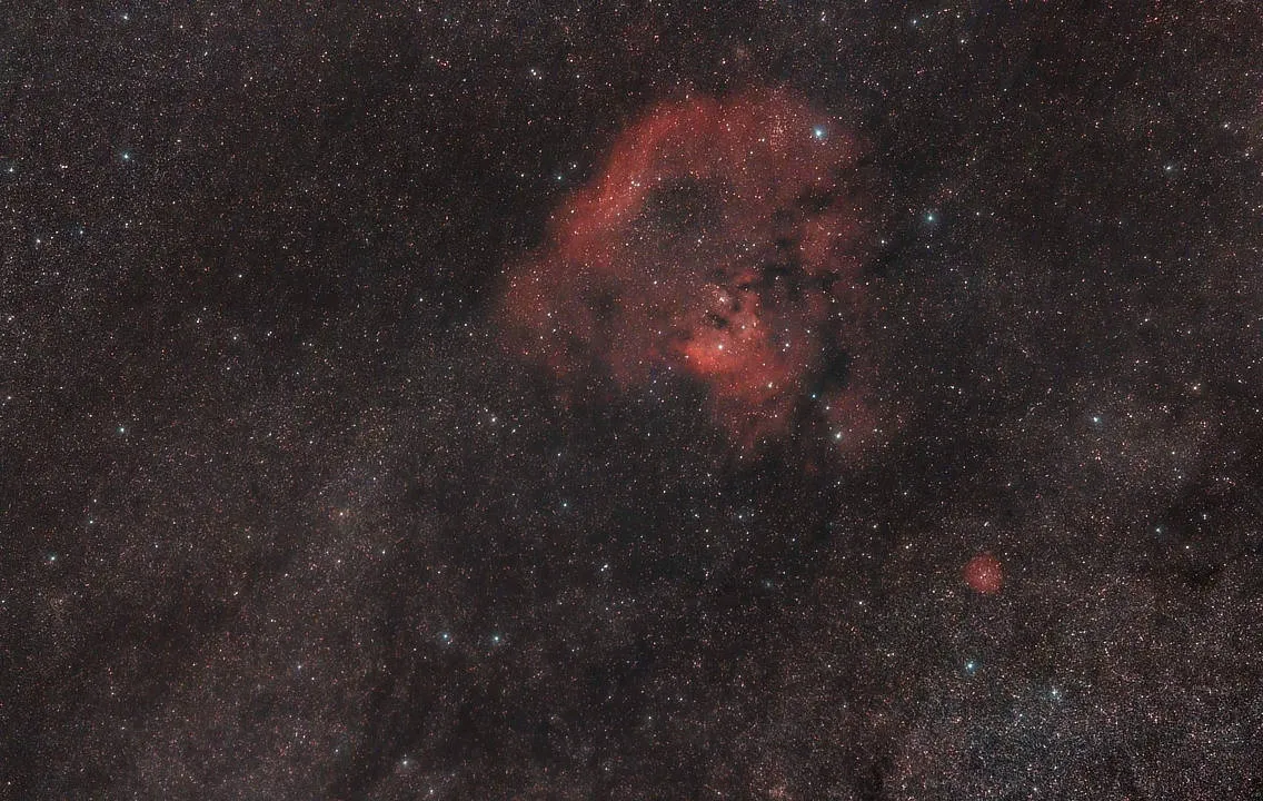 NGC 7822 Nikola Milicev, Serbia, 4 August 2019. Equipment: Canon EOS 1300D DSLR astromodified, Sky-Watcher Star Adventurer