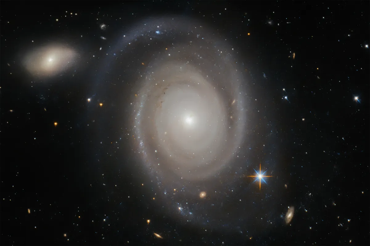 Spiral Galaxy NGC 1706