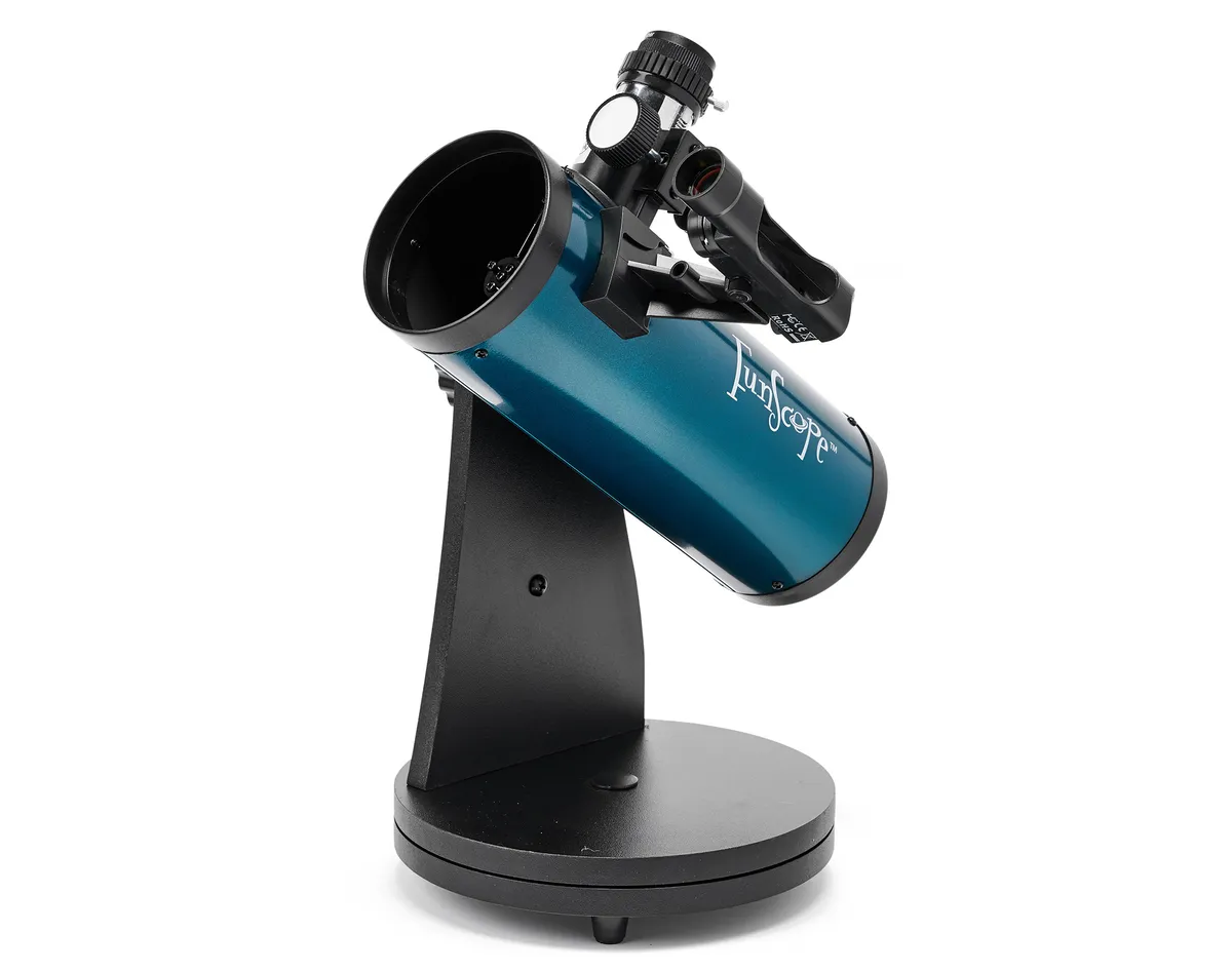 Orion FunScope 76mm tabletop reflector is one of the best tabletop telescopes for observing the Moon