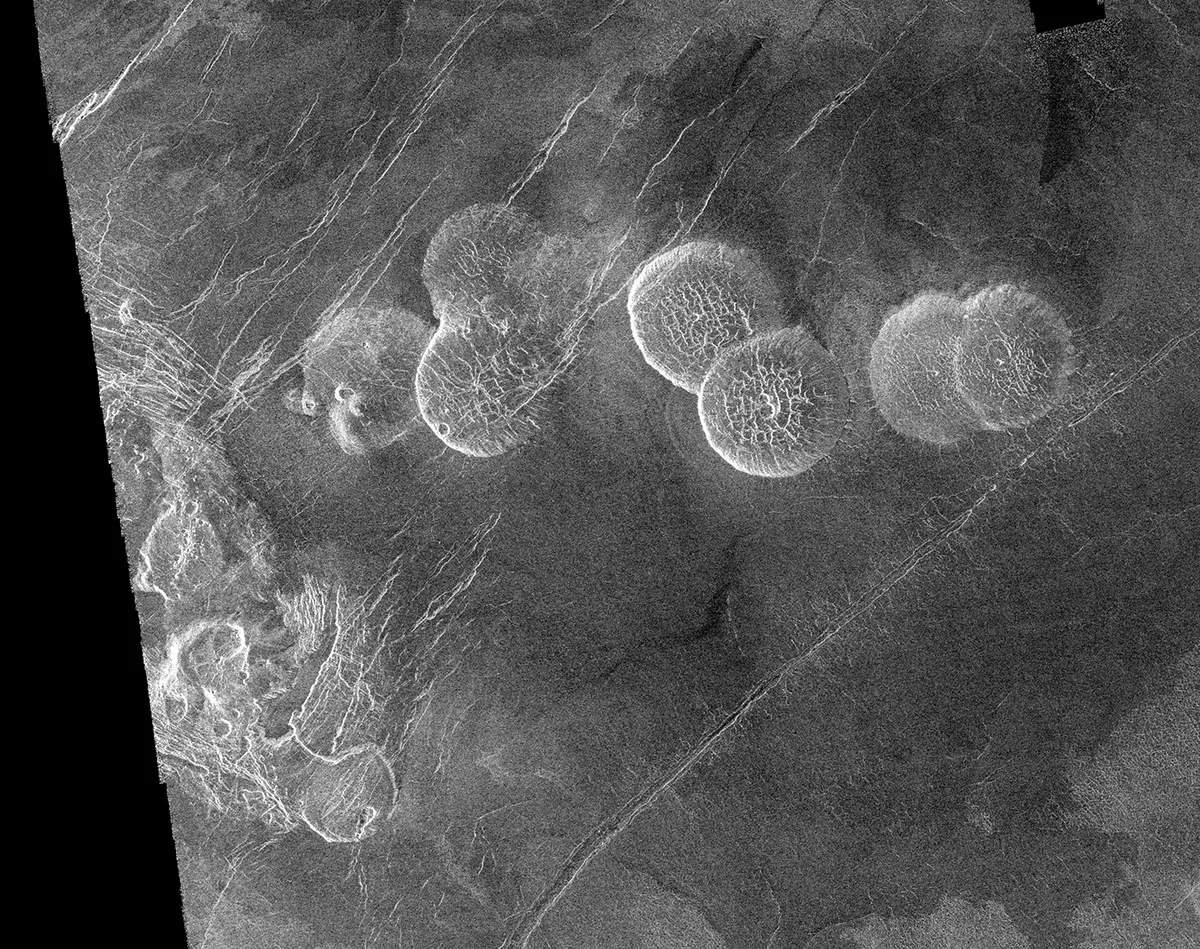 Venus Alpha Regio. Credit: NASA/JPL