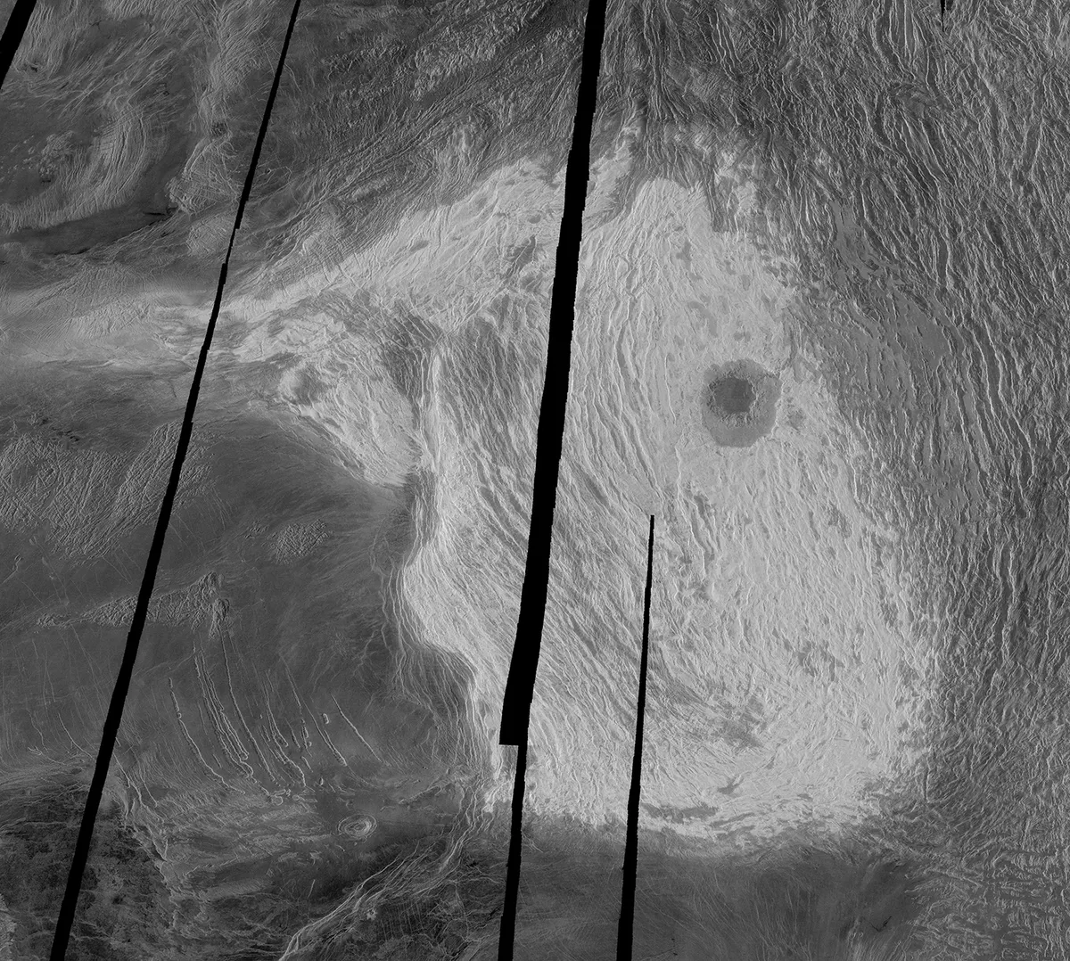 Venus Maxwell Montes. Credit: NASA/JPL