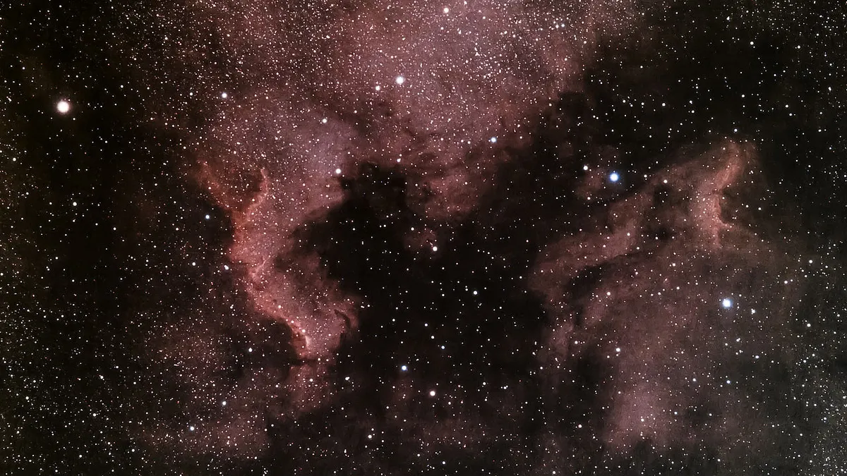 North American Nebula and Pelican Nebulae Paul Moyers, Merseyside, 29 November 2019 Equipment: Canon EOS 1200D DSLR, Altair Astro 60 EDF refractor, Skywatcher Star Adventurer mount