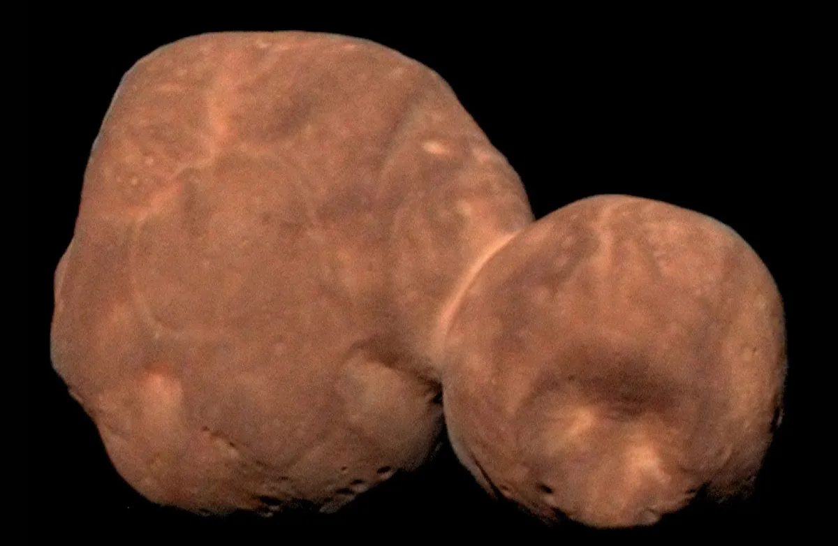 Kuiper Belt Object Arrokoth. Credit: ASA/Johns Hopkins University Applied Physics Laboratory/Southwest Research Institute