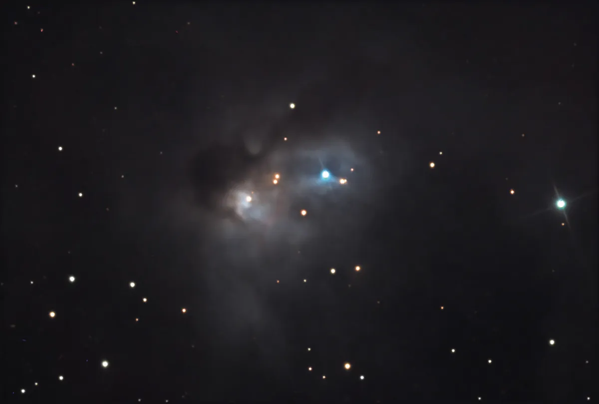 Reflection nebula NGC 1788, abutted on one side by dark nebula Lynds 1616. Credit: Gert Gottschalk, Sibylle Freohlich, Adam Block, NOAO, AURA, NSF.