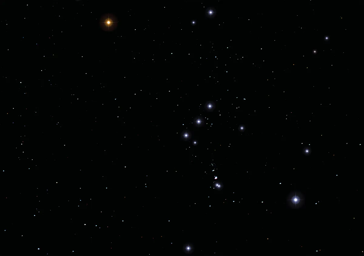The Orion constellation. Credit: iStock