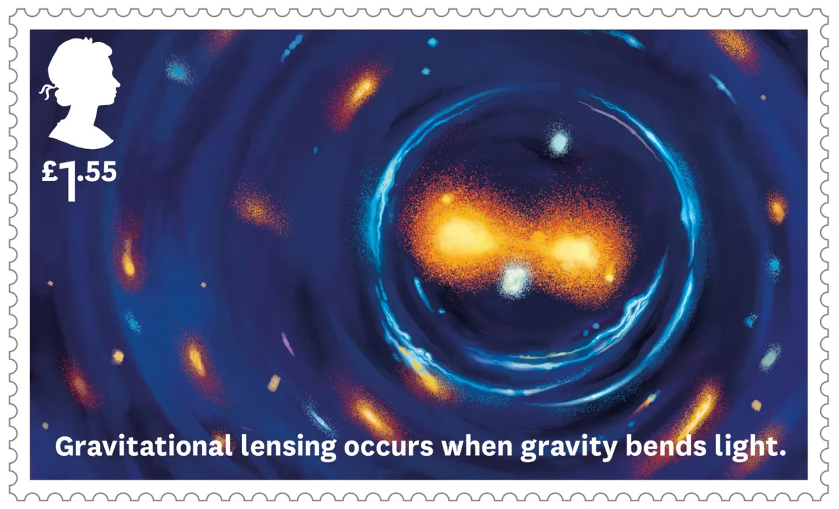 Gravitational lensing was first predicted by Albert Einstein in his general theory of relativity in 1915. It occurs when light from distant, massive objects like galaxies and galaxy clusters is distorted by the mass of more closer objects. The phenomenon can be used by astronomers as a sort of cosmic magnifying glass to view objects that would otherwise be too distant.