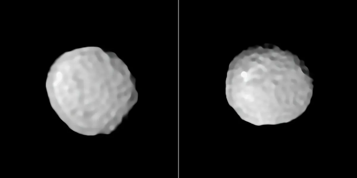 Pallas asteroid Very Large Telescope, 24 February 2020 Credit: ESO/M. Marsset et al./MISTRAL algorithm (ONERA/CNRS)
