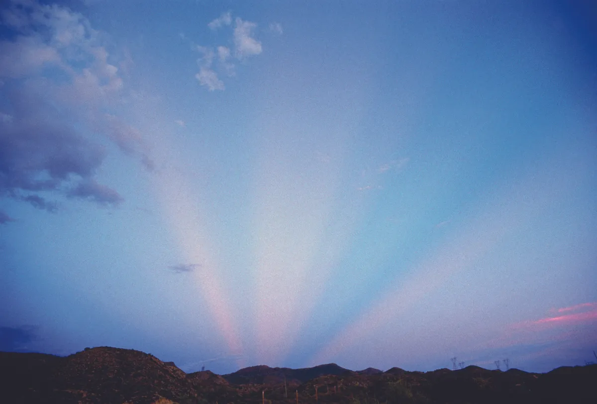 Anticrepuscular rays. Credit: Science Photo Library