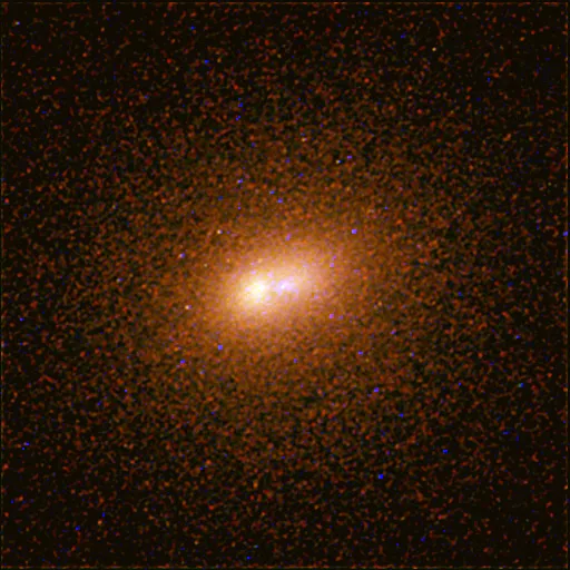 Hubble's image of the core of the Andromeda Galaxy. The image shows a disc of stars spotted by Hubble in 1995 that were used as evidence for a large black hole. Credit: NASA/ESA and A. Feild (STScI)