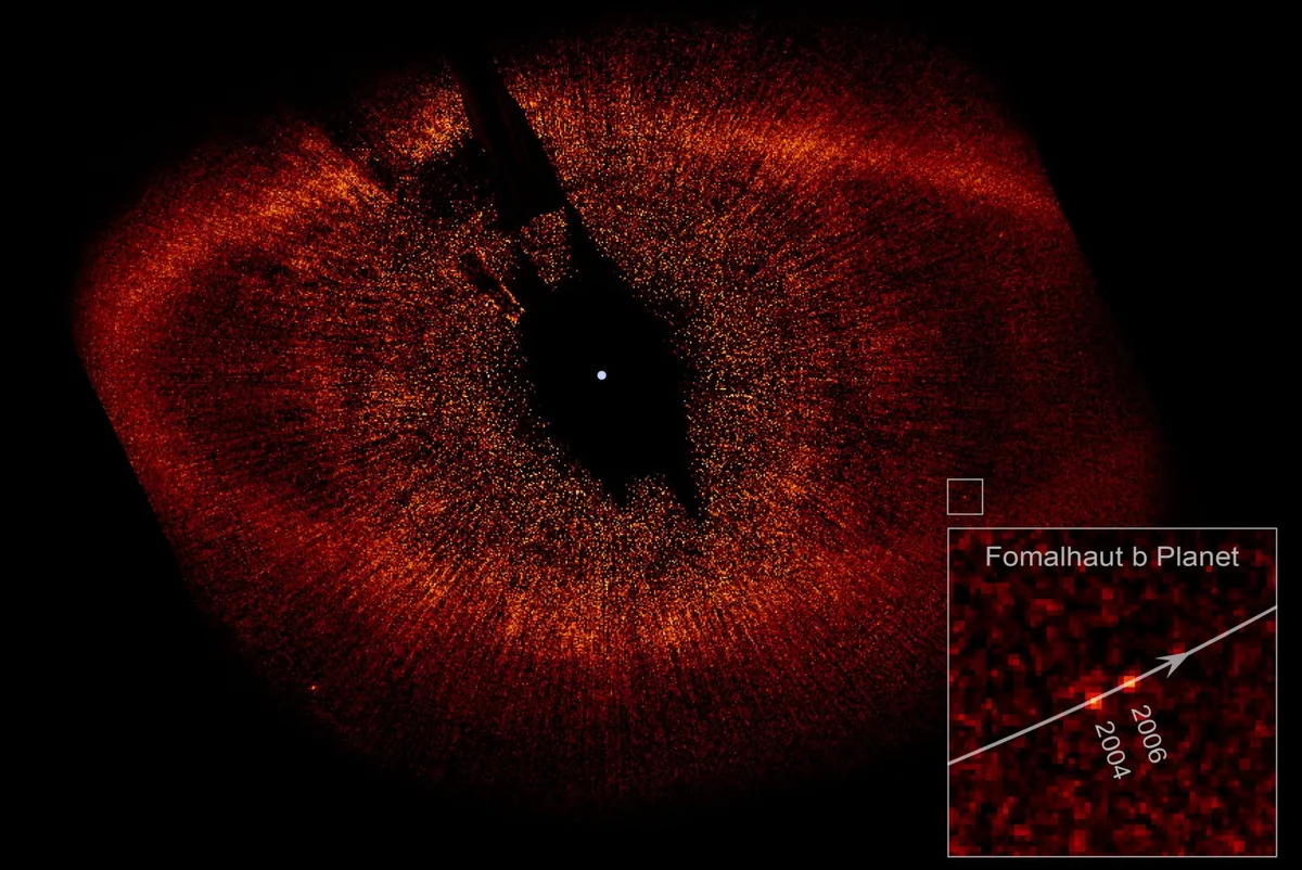 Eye of Sauron: Hubble’s 2008 image of Fomalhaut b – the first visual image of an exoplanet