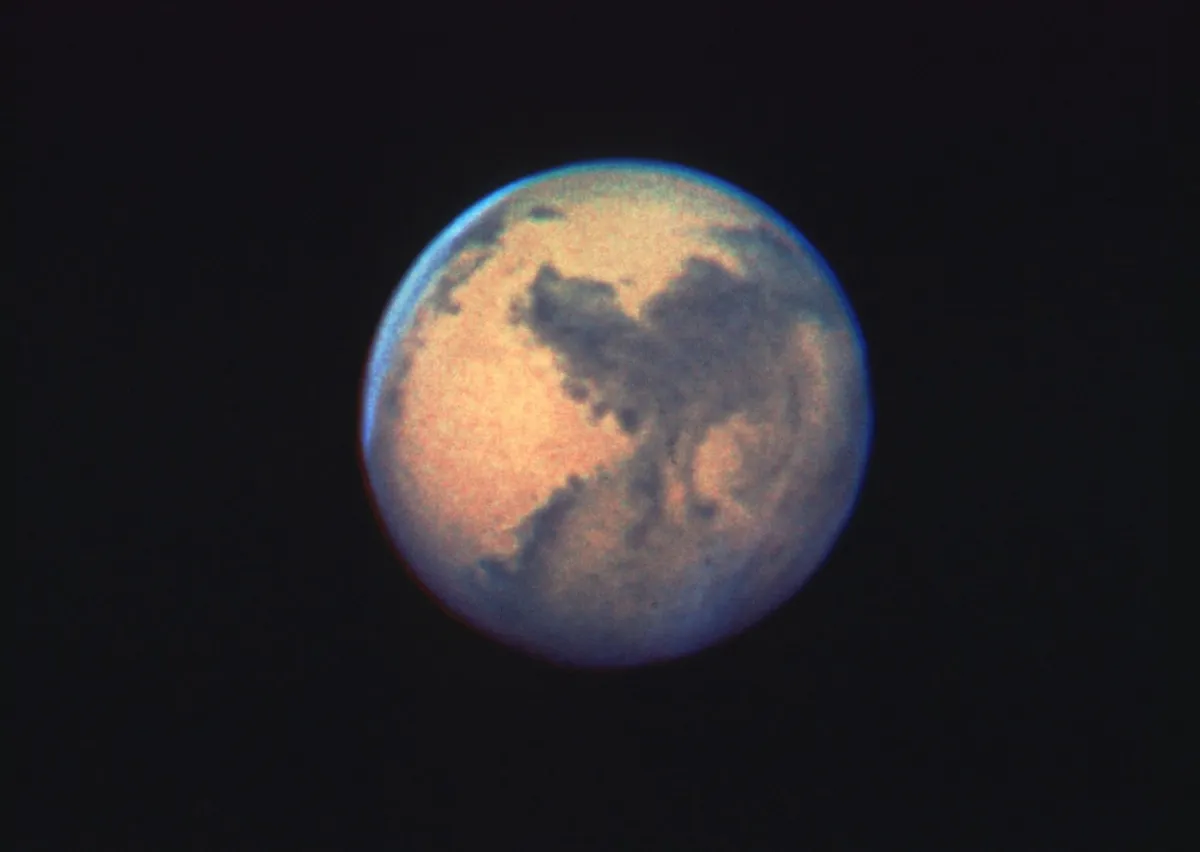Even with defective optics, Hubble proved its enormous potential with shots like this one of Mars taken in December 1990. Credit: NASA/ESA/STScl