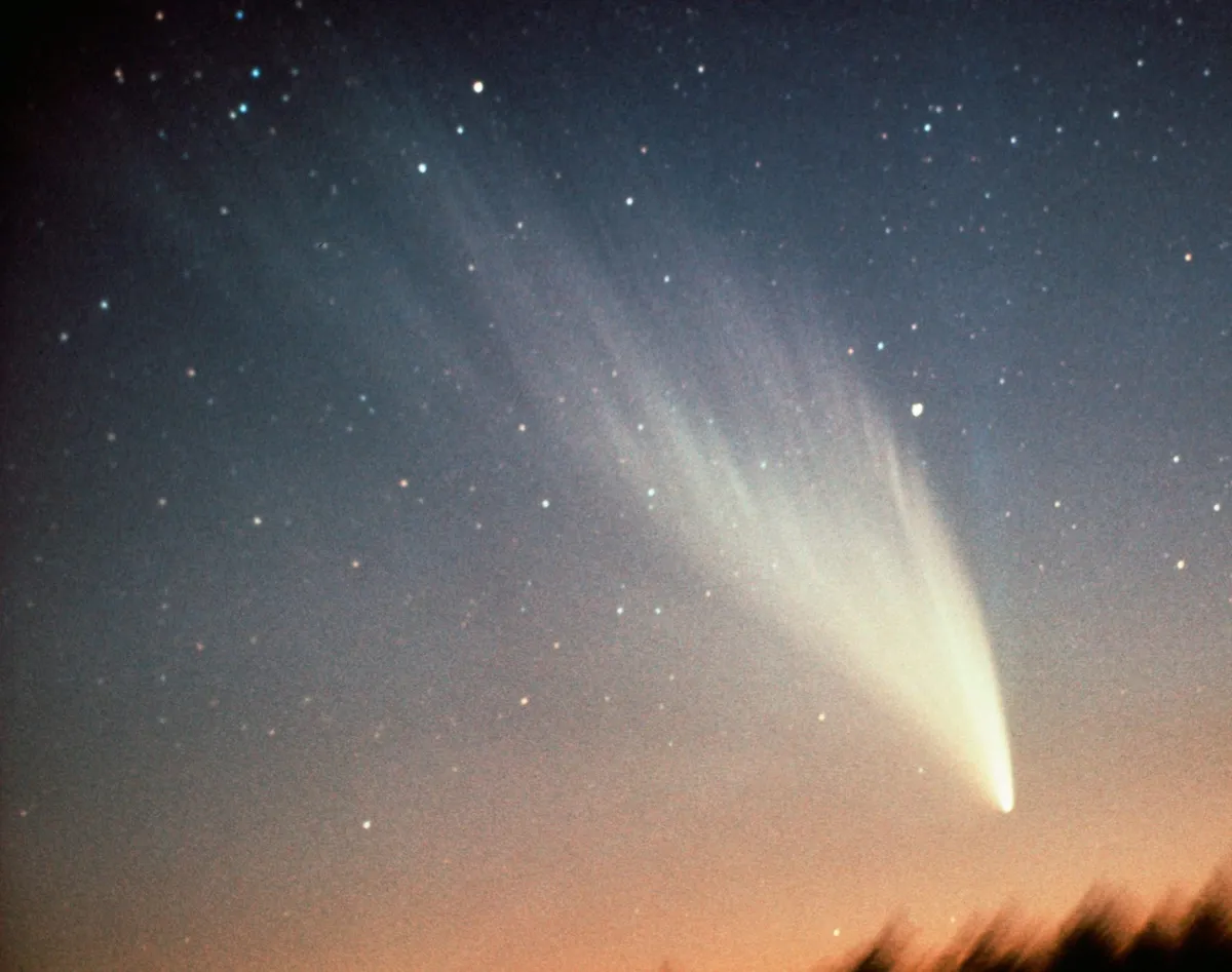 Comet West, 1976. Credit: J. Linder/ESO