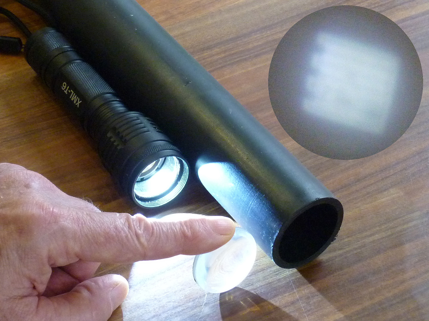 Make your own LED torch-pointer. Credit: Steve Tonkin
