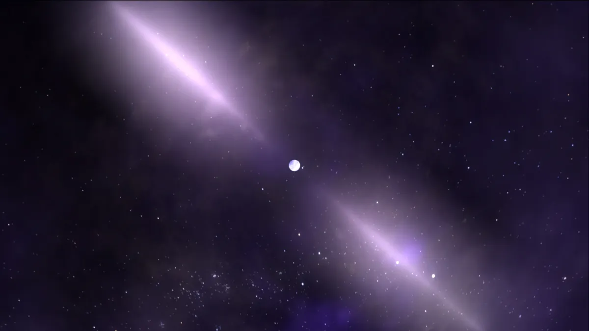 Artist's impression of a pulsar. Credit: NASA