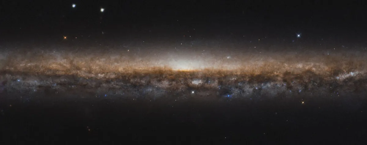 NGC 5907, Knife Edge Galaxy Hubble Space Telescope, 22 June 2020