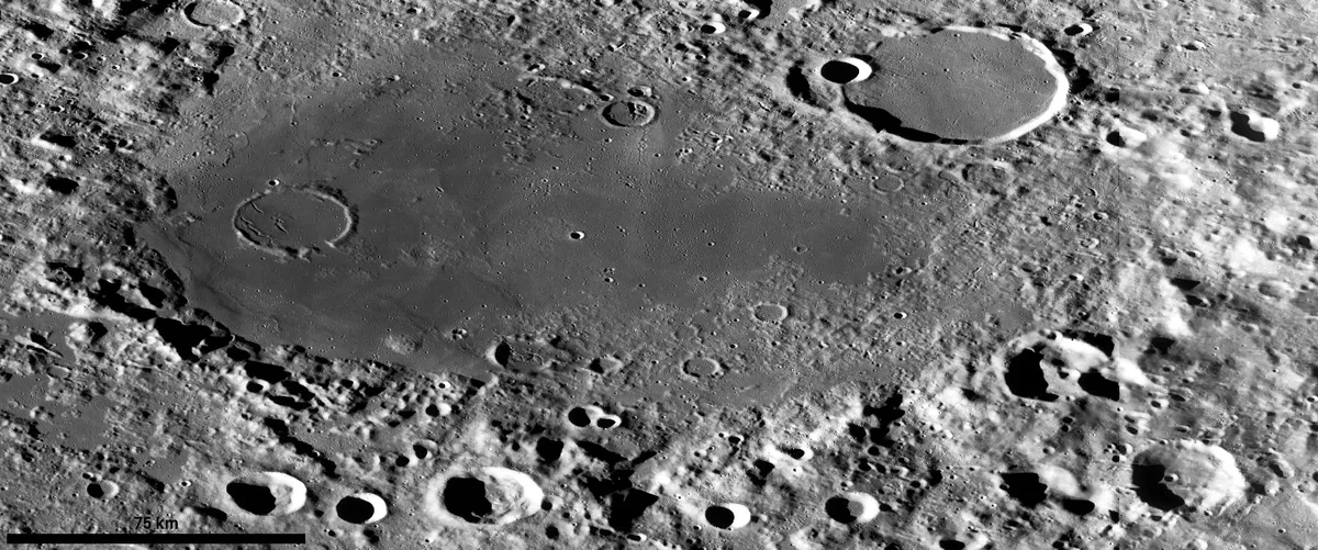 Mare Humboldtianum Credit: NASA / Lunar Reconnaissance Orbiter