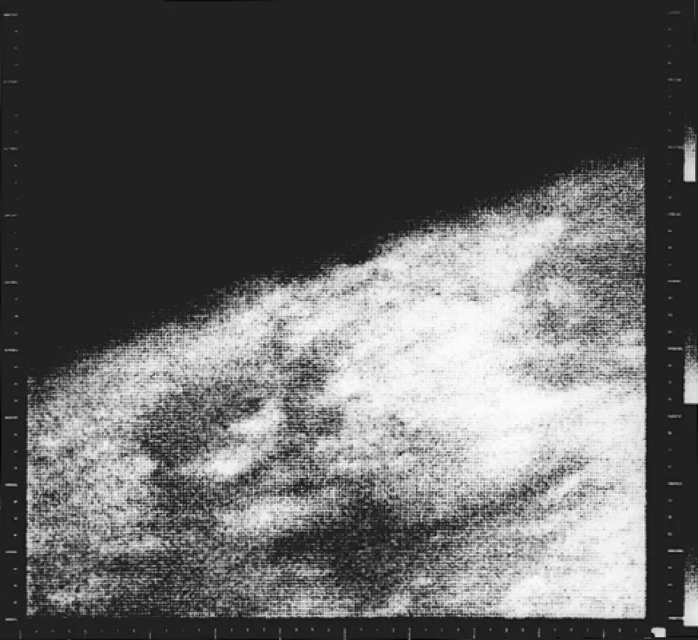 The first close-up image of Mars ever captured, taken by the Mariner 4 spacecraft in 1965. Credit: NASA