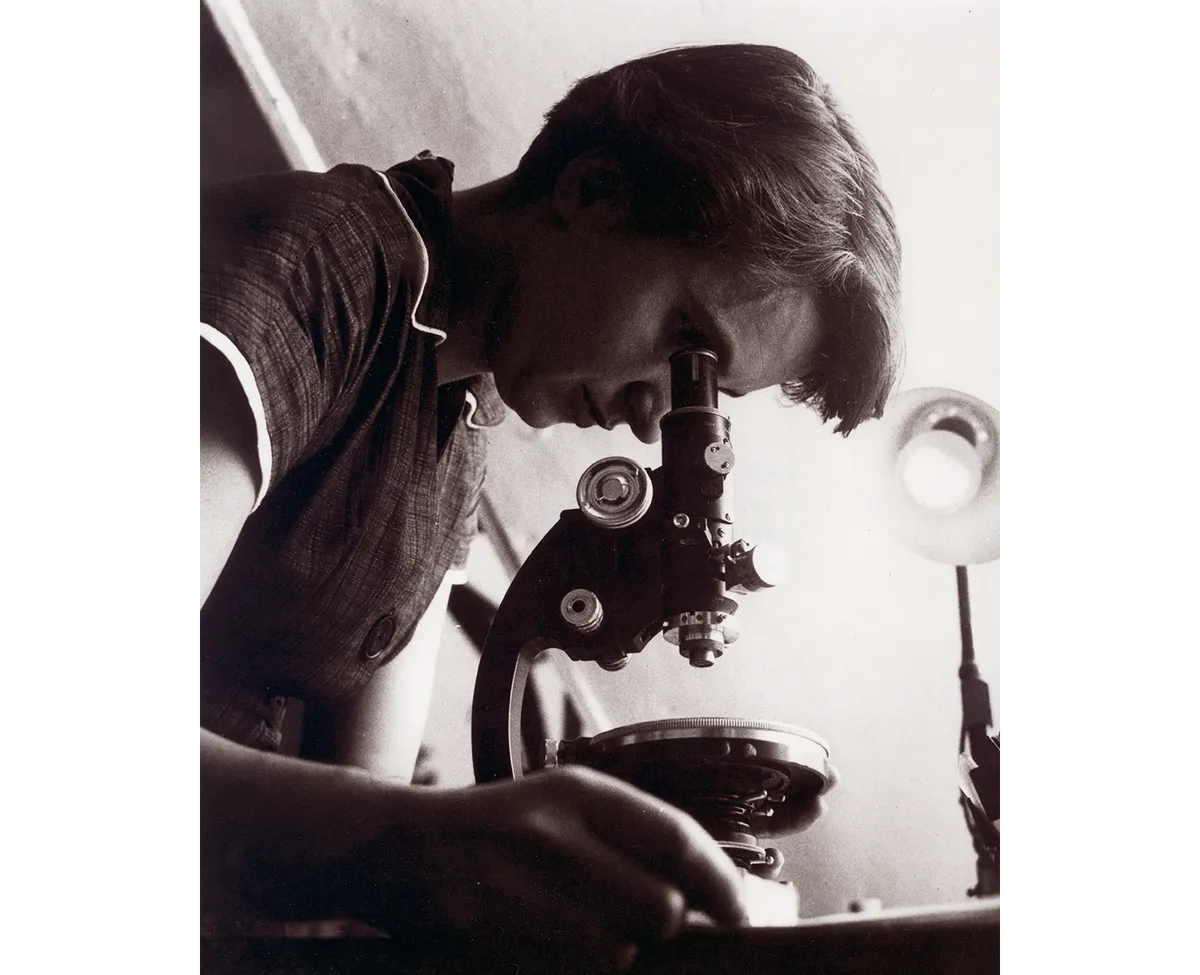 British chemist Rosalind Franklin is best known for her role in the discovery of the structure of DNA. Credit: Universal History Archive/Universal Images Group via Getty Images.