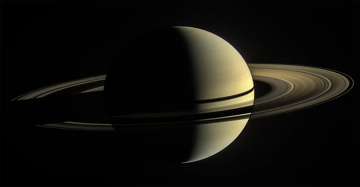 A view of Saturn captured by the Cassini spacecraft on 2 January 2010 from about 2.3 million km away. Credit: NASA/JPL-Caltech/Space Science Institute