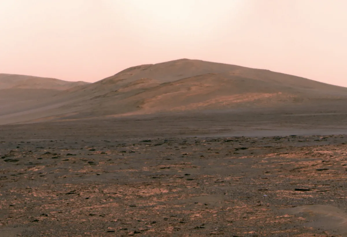 A view of Solander Point on Mars, as seen by the Opportunity rover on 1 June 2013. Credit: NASA/JPL-Caltech/Cornell Univ./Arizona State Univ.