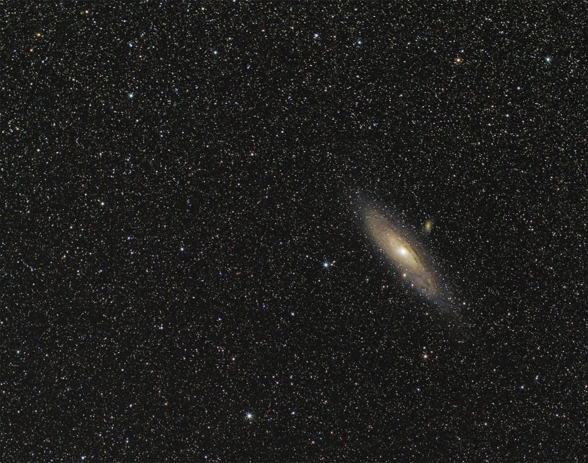 The Andromeda Galaxy. Credit: Bernhardt Gotthardt / CCDGuide.com