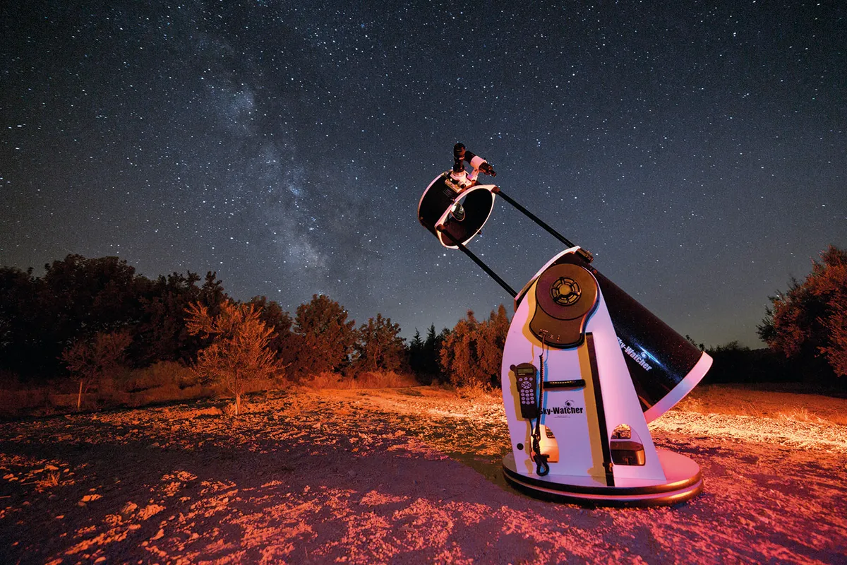 One of the scopes used on the night sky tours organised by AstroAndalus. Credit: AstroÁndalus
