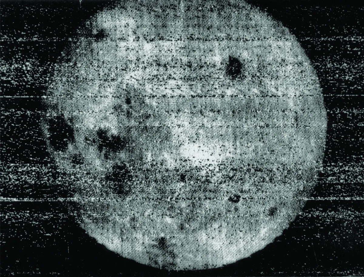 Russian probe Luna 3 took the first picture of the Moon’s far side on 7 October 1959