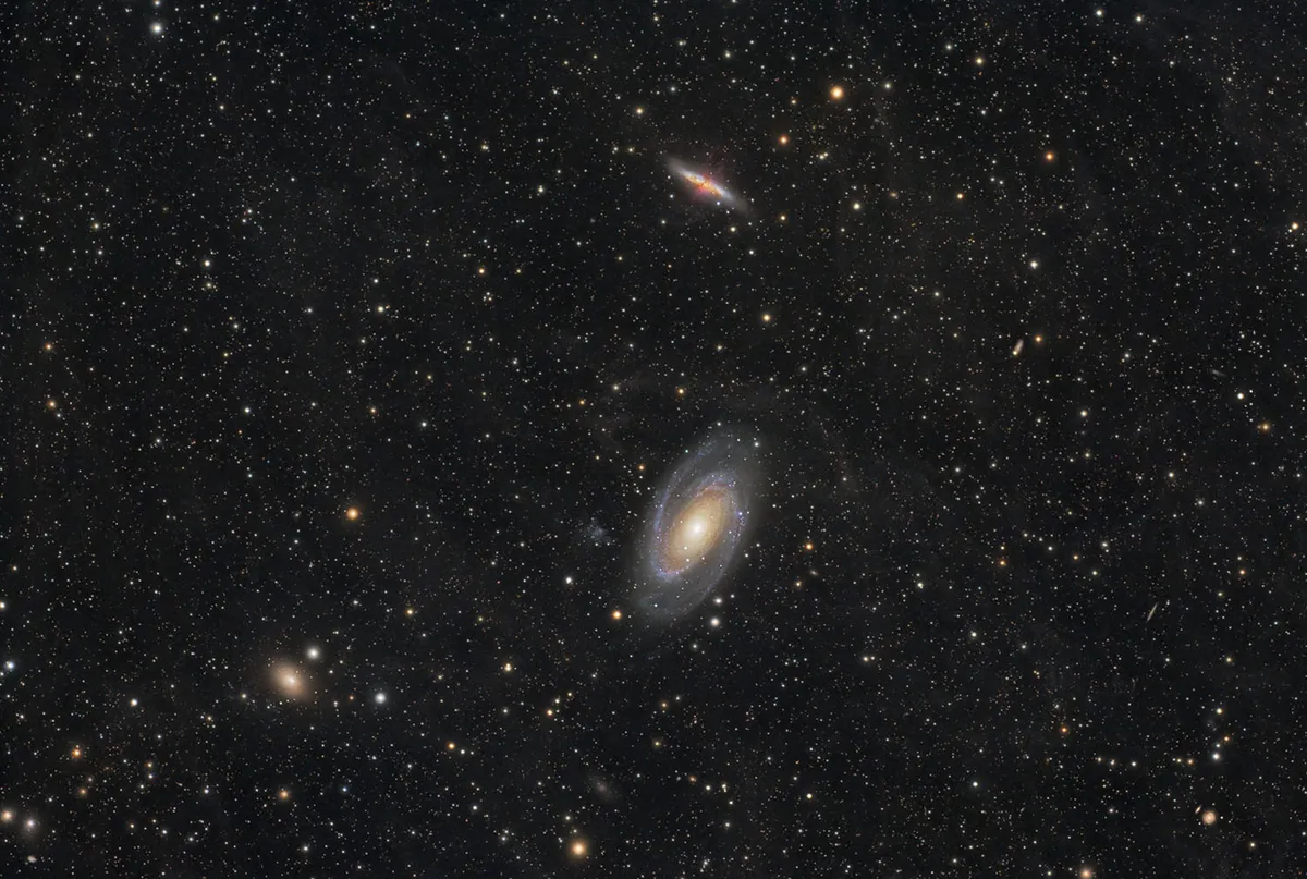 M81, Bode's Galaxy. Credit: Rochus Hess / CCDGuide.com