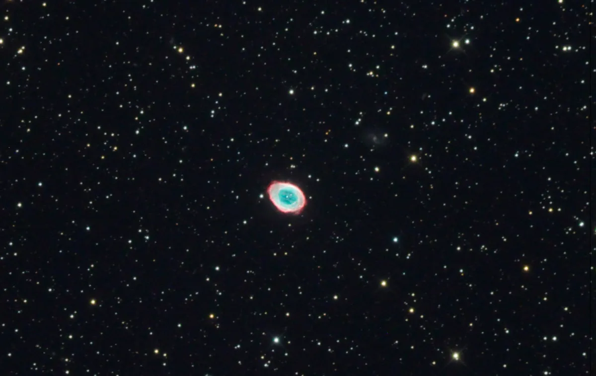 M57 the ring Nebula. Credit: Christoph Kaltseis / CCDGuide.com