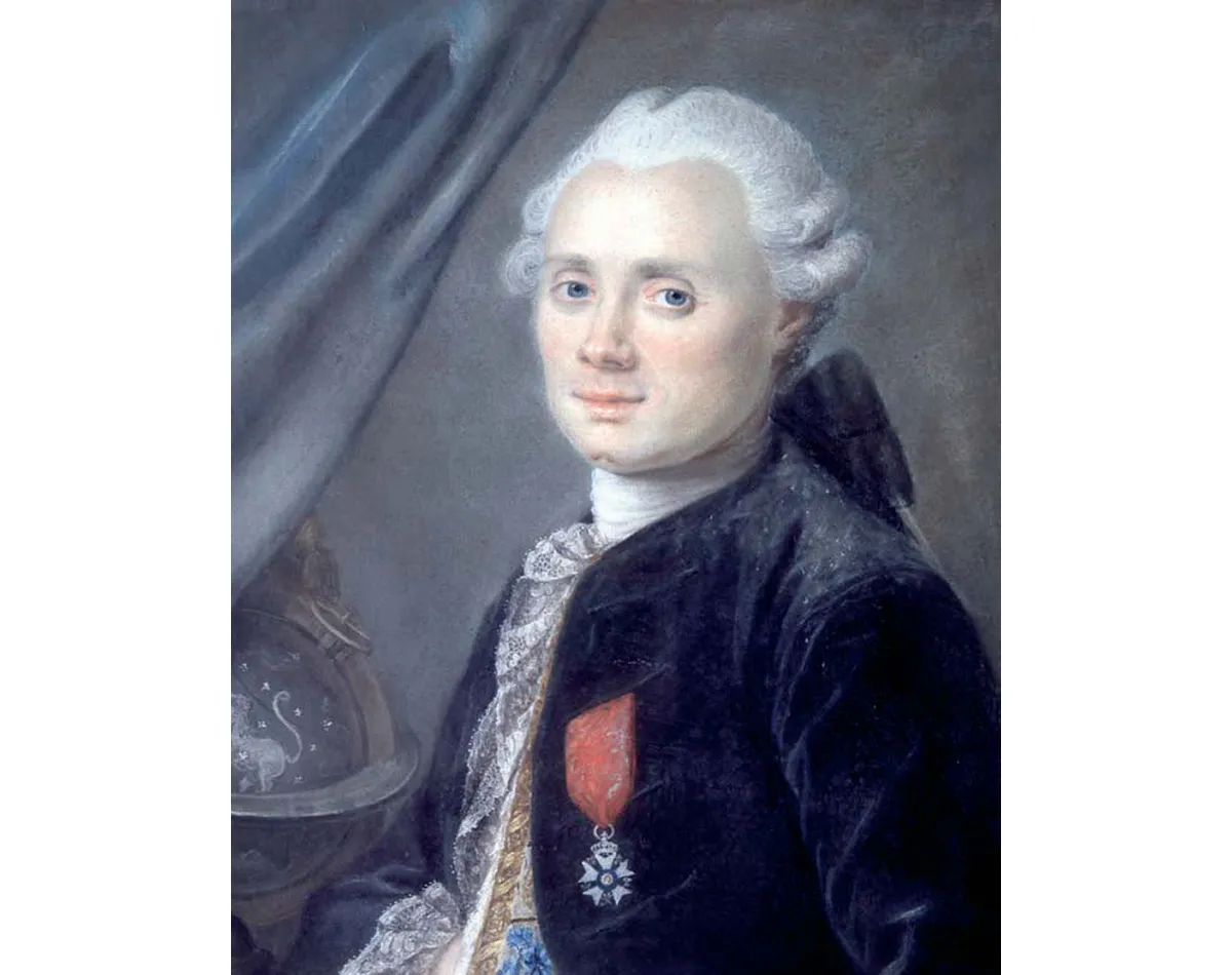 Charles Messier, creator of the original Messier Catalogue. Credit: Ansiaume (1729—1786) - Stoyan R. et al. Atlas of the Messier Objects: Highlights of the Deep Sky. — Cambridge: Cambridge Univercity Press, 2008. — P. 15.