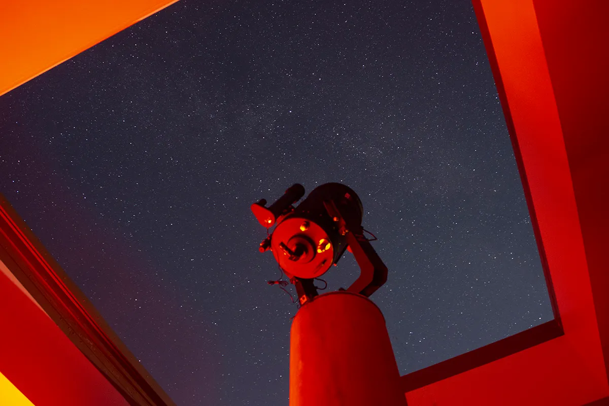 The Meade 14-inch LX600 ACF at OM Dark Sky Park and Observatory, Northern Ireland.