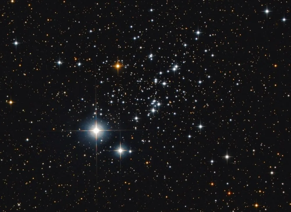 NGC 457. Credit: Michael Breite, Stefan Heutz, Wolfgang Ries / CCDGuide.com