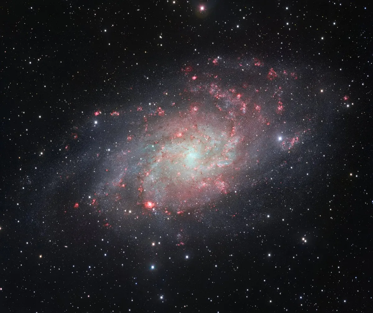 The Triangulum Galaxy, as seen by the Very Large Telescope. Credit: ESO